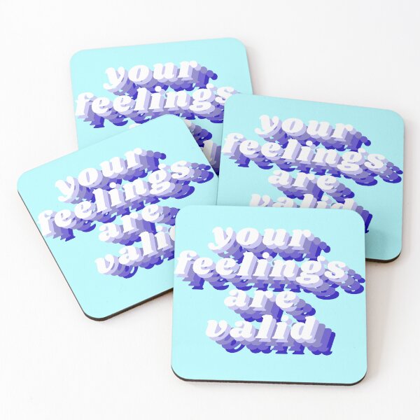 Item preview, your feelings are valid designed and sold by MaryNielsonC.