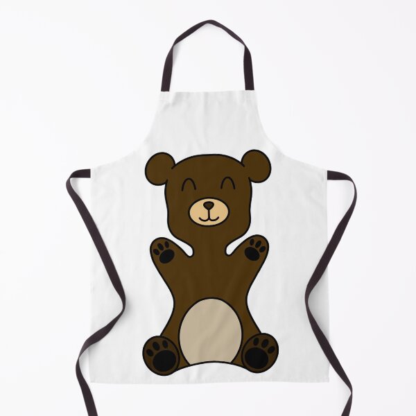 Item preview, Brown bear cartoon designed and sold by bears-can-draw.