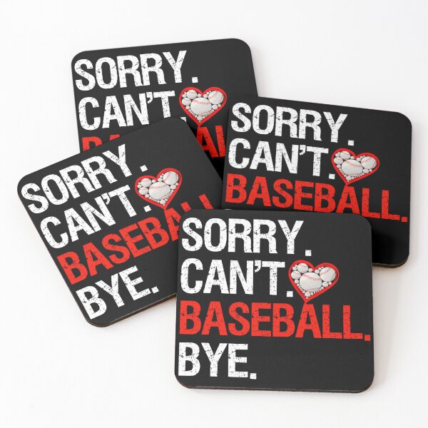 Item preview, funny baseball coach quote Sorry. can't. baseball. bye shirt, funny baseball player gift, funny baseball shirt, baseball gift, sarcasm designed and sold by cizito.