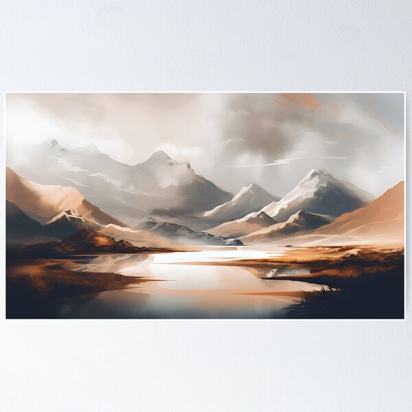 Item preview, "mountainous horizon! designed and sold by vistasalvaje.