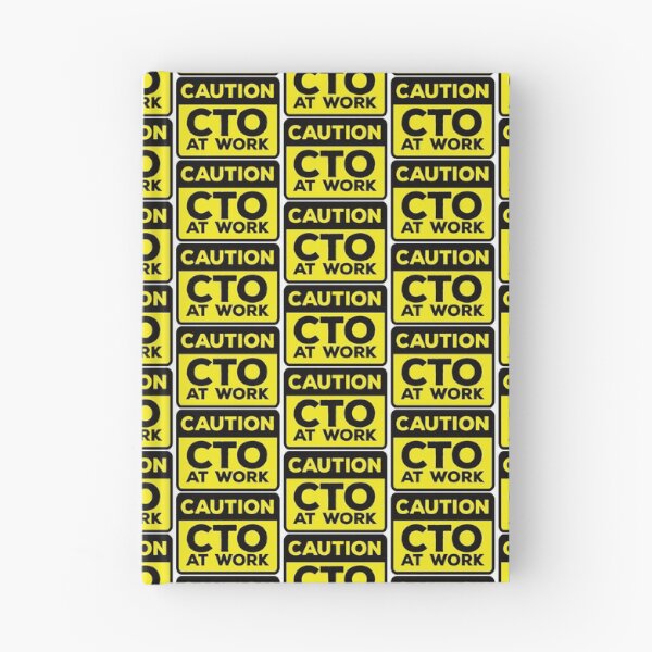 Item preview, Yellow Road Sign - Caution CTO at Work designed and sold by Rhu Creations.