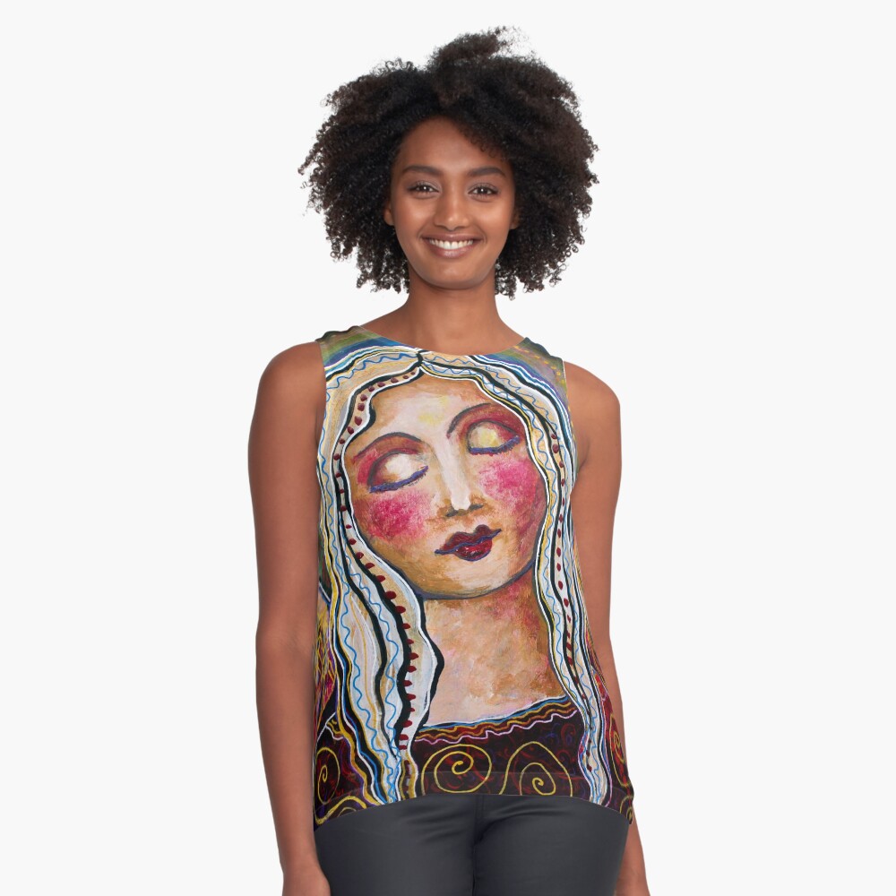 Item preview, Sleeveless Top designed and sold by heartsake.