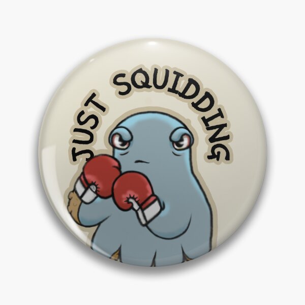 Item preview, Funny Boxing Squid - Just Squidding designed and sold by ViewerEqualsPhoton.