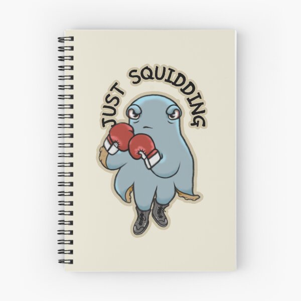 Item preview, Funny Boxing Squid - Just Squidding designed and sold by ViewerEqualsPhoton.