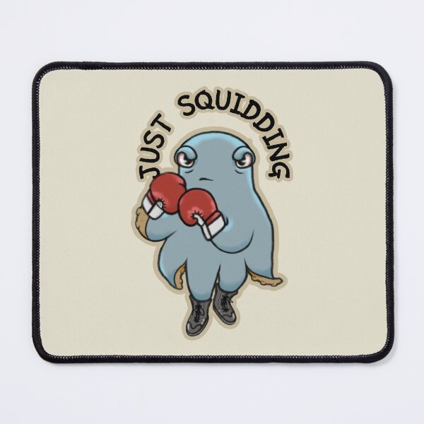Item preview, Funny Boxing Squid - Just Squidding designed and sold by ViewerEqualsPhoton.