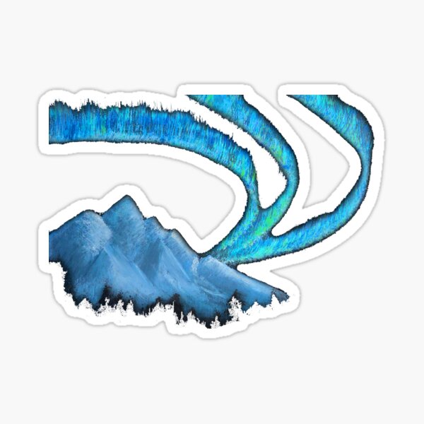 Great Auroras Sticker