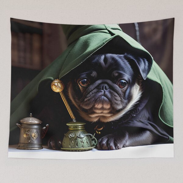Item preview, He's a wizard Pug designed and sold by SilentlyRob668.