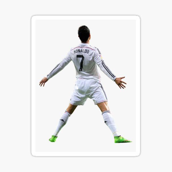 cristiano ronaldo siuuu  Sticker for Sale by masahiko212