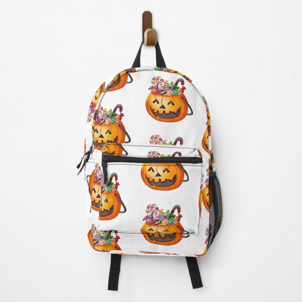 Item preview, Happy Halloween Pumpkin Basket with Halloween Candy designed and sold by silviaol.