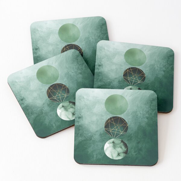 Item preview, Emerald Green Geo 1 designed and sold by UrbanEpiphany.