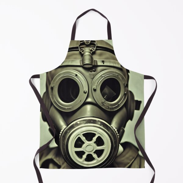 Item preview, Gas Mask - Tin Type designed and sold by ZenEverAI.