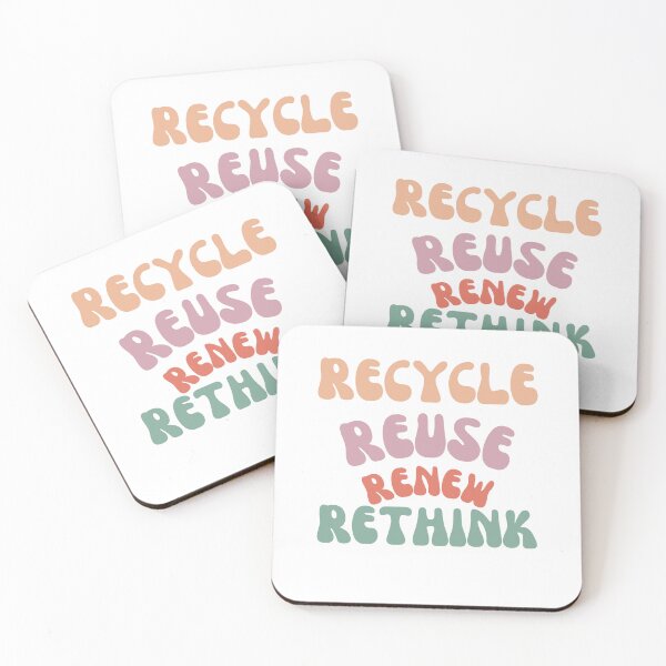 Item preview, recycle reuse renew rethink designed and sold by store-sadki.