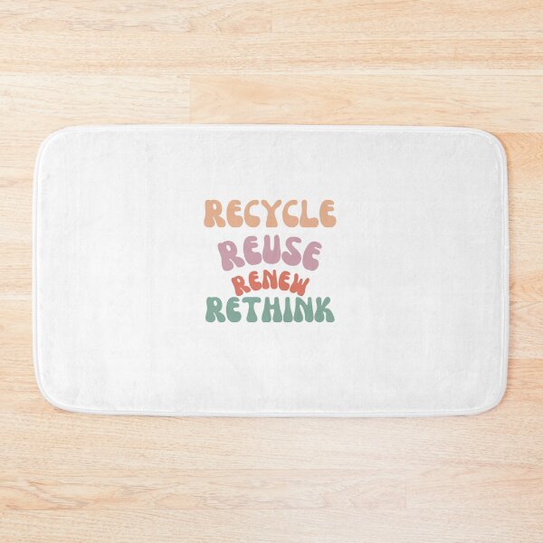 Item preview, recycle reuse renew rethink designed and sold by store-sadki.