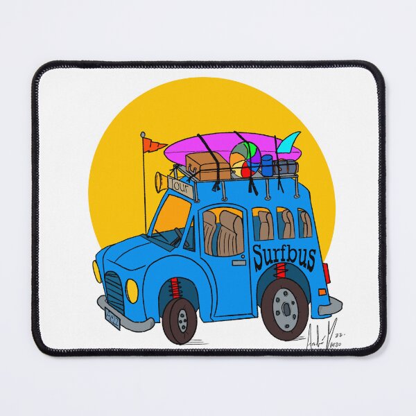 Item preview, surf bus designed and sold by andrezmarzo.