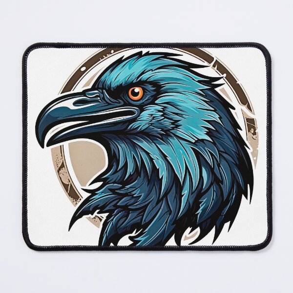 Item preview, Blue crow design designed and sold by MacedoGuii.