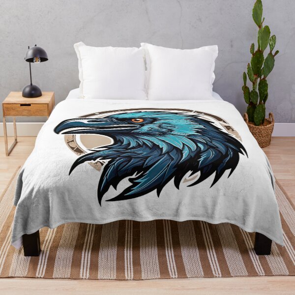 Item preview, Blue crow design designed and sold by MacedoGuii.