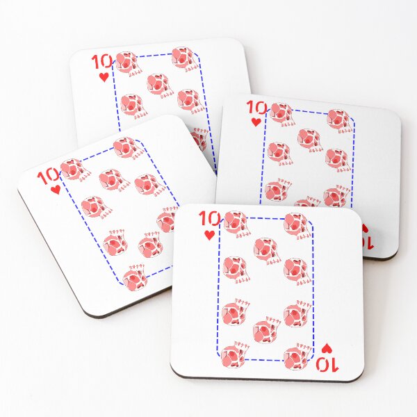 Item preview, 10 of hearts designed and sold by m-yoga-store.