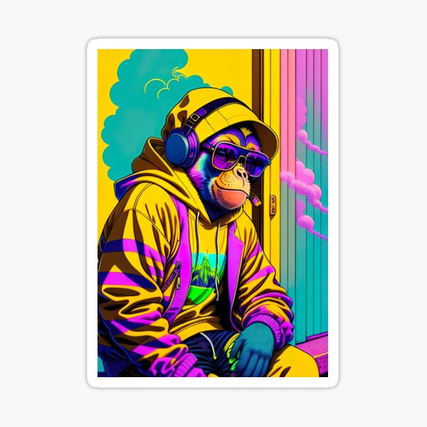 Item preview, Vibin chimp designed and sold by Kagekaos.