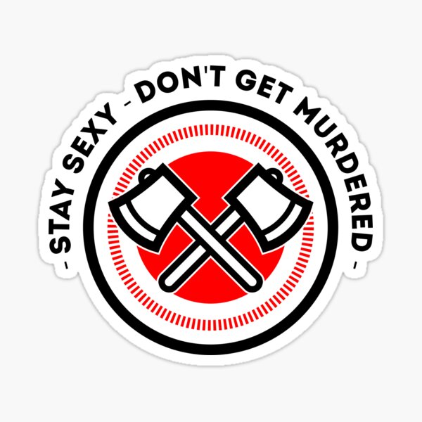 SSDGM Axe Sticker Sticker