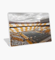 Bleed Orange and White Laptop Skin