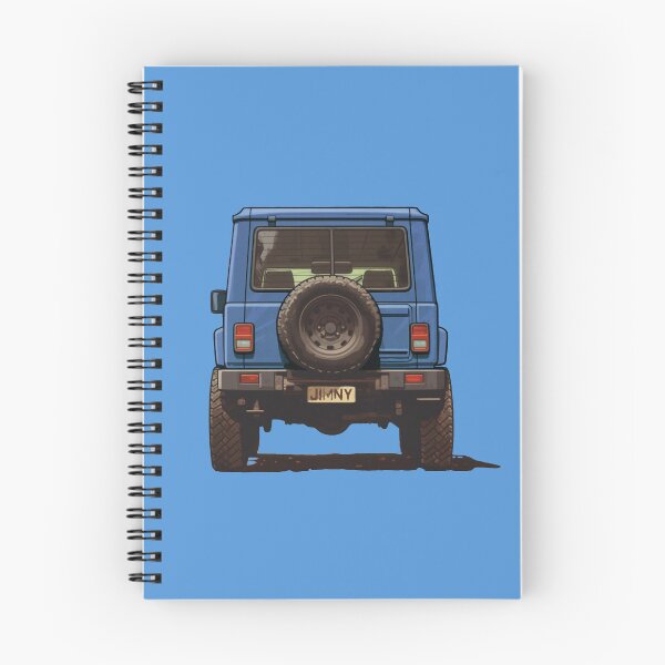 Item preview, Cute Rear View Blue Jimny designed and sold by stoicjimny.