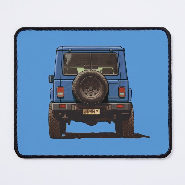 Item preview, Cute Rear View Blue Jimny designed and sold by stoicjimny.