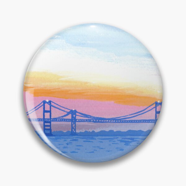 Item preview, Chesapeake Bay Bridge Sunset Painting designed and sold by Elizabeth Weglein.