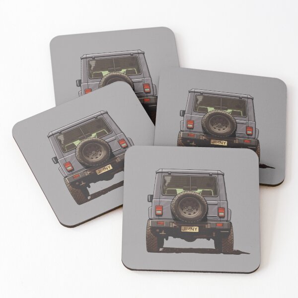 Item preview, Cute Rear View Grey Jimny designed and sold by stoicjimny.