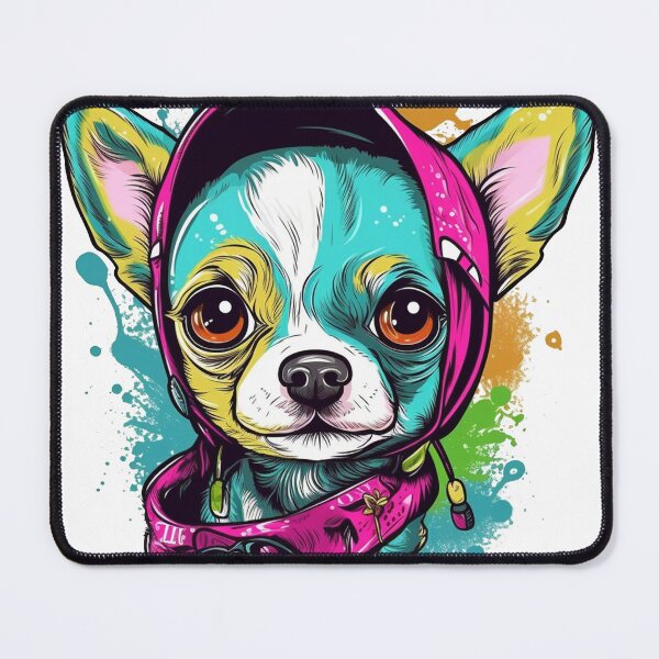 Item preview, ChihuahuaCharisma's Lovebirds Design: Adorable Chihuahua Themed Magnetic Closure Fastener for Guardians and Best Friends and Lapdogs with a Unique Affection Bond and Concept. designed and sold by DooodleGod.