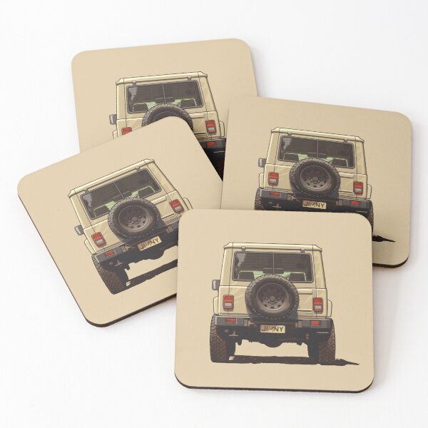 Item preview, Cute Rear View Chiffon Ivory Jimny designed and sold by stoicjimny.