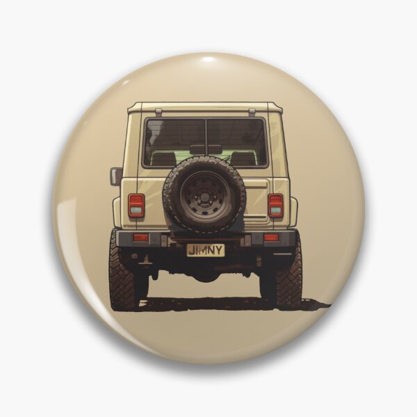 Item preview, Cute Rear View Chiffon Ivory Jimny designed and sold by stoicjimny.