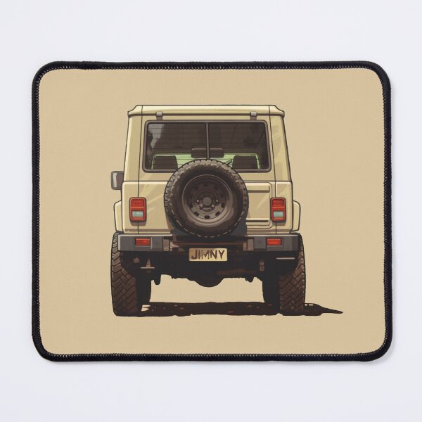 Item preview, Cute Rear View Chiffon Ivory Jimny designed and sold by stoicjimny.