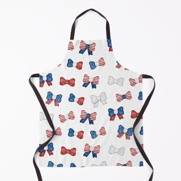 Artikelvorschau, USA 4. Juli Niedliches Schleifenband, Packung mit 11 Aquarellschleifen entworfen und verkauft von OFMdesigns.