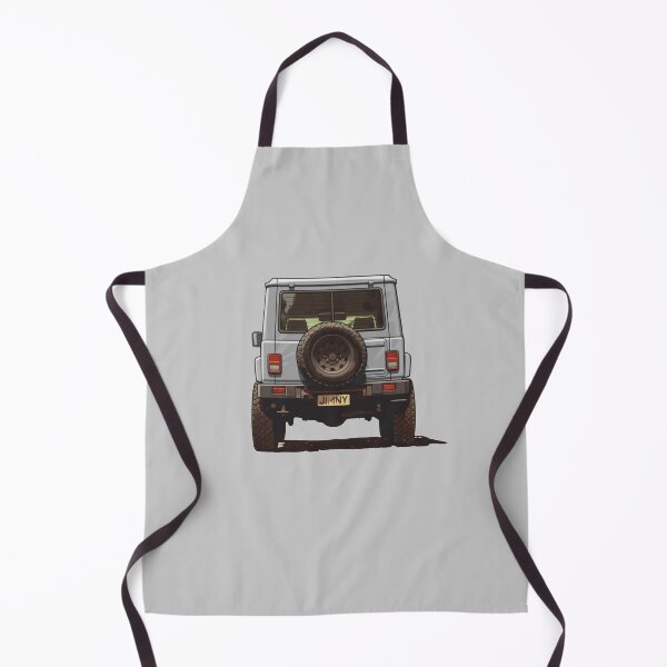 Item preview, Cute Rear View Silver Jimny designed and sold by stoicjimny.