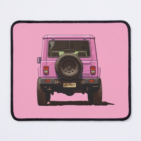 Item preview, Cute Rear View Pink Jimny designed and sold by stoicjimny.