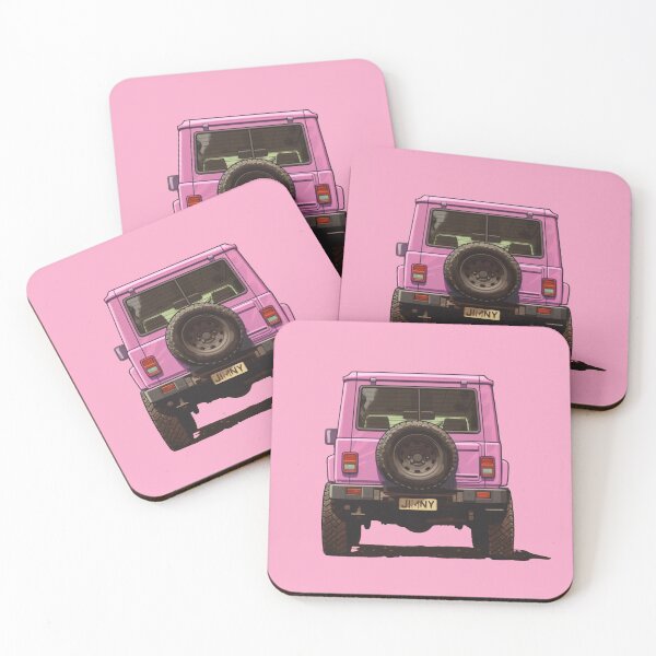 Item preview, Cute Rear View Pink Jimny designed and sold by stoicjimny.