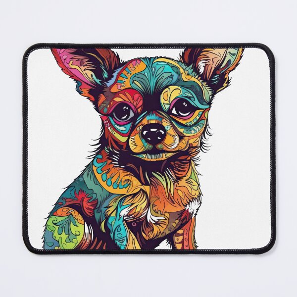 Item preview, Chihuahua Clan's Adorable AI-Inspired Design for Fun-Loving Dog Lovers! designed and sold by DooodleGod.