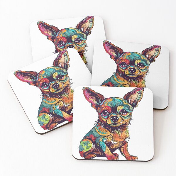 Item preview, Chihuahua Clan's Adorable AI-Inspired Design for Fun-Loving Dog Lovers! designed and sold by DooodleGod.