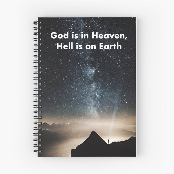 Item preview, God is in Heaven, Hell is on Earth designed and sold by Adrian Palomo.