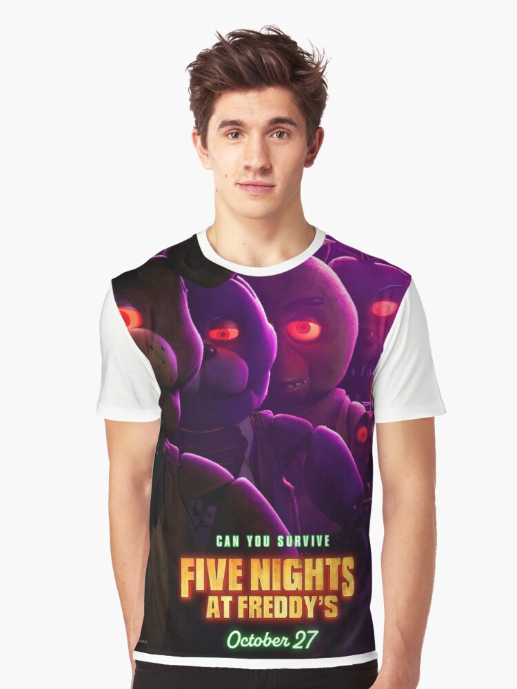 Fnaf Movie, Five Nights at Freddys movie Poster for Sale by McLarenTee