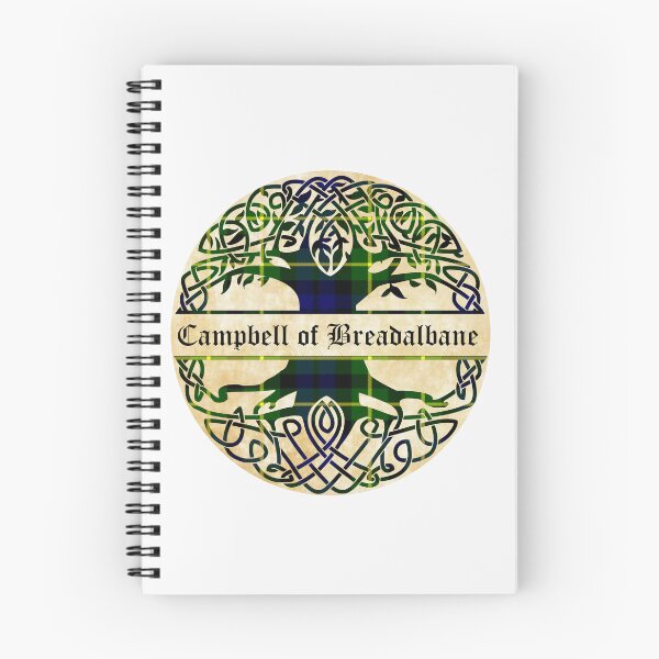 Item preview, Campbell of Breadalbane Tree of Life Clan Scottish Surname tartan designed and sold by BagTown Clans.