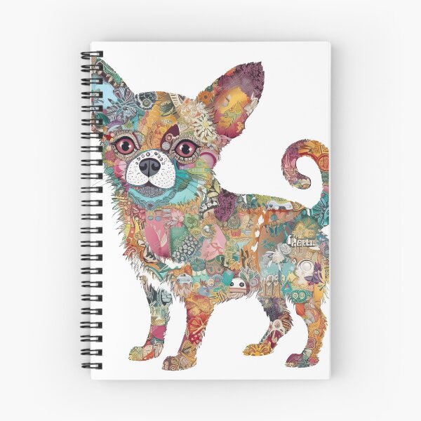 Item preview, Chihuahua Collage Craze: Cute Art for Animal Lovers & MS Awareness - Handmade Dog Design designed and sold by DooodleGod.