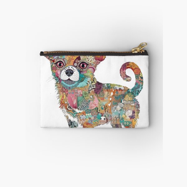 Item preview, Chihuahua Collage Craze: cute Art for Animal Lovers & MS Awareness - Handmade Dog Design with Funny Cartoon Elements designed and sold by DooodleGod.
