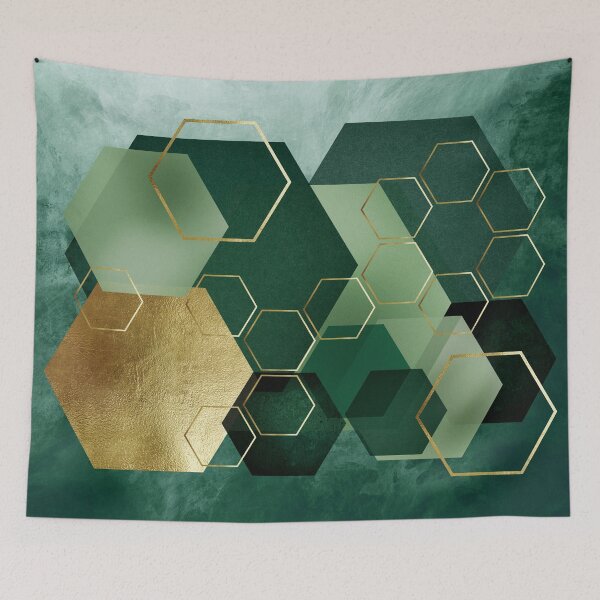 Item preview, Emerald Green Geo 2 designed and sold by UrbanEpiphany.