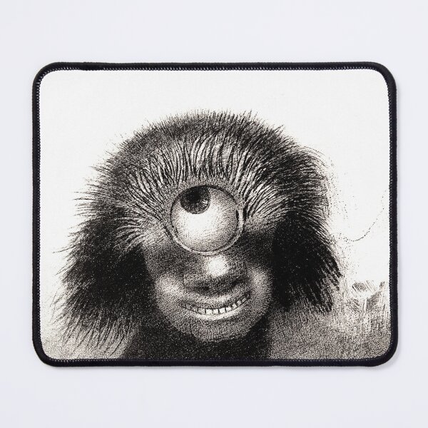 Item preview, 19th century scary Cyclops painting by French painter Odilon Redon. designed and sold by paulo silveira.