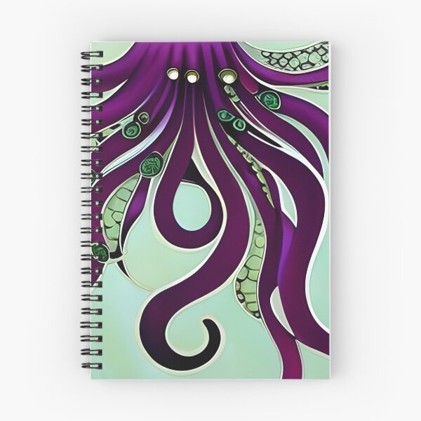 Item preview, The Enigmatic Octopus designed and sold by Grove Tree Goods.