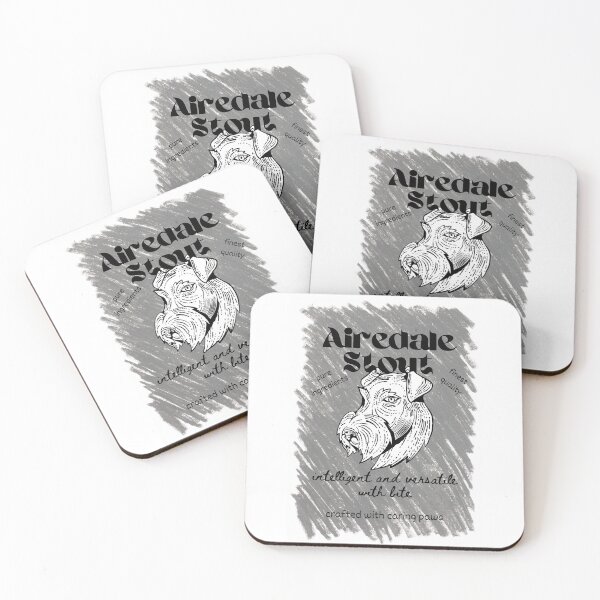 Item preview, Airedale Stout designed and sold by Shelter-Friends.
