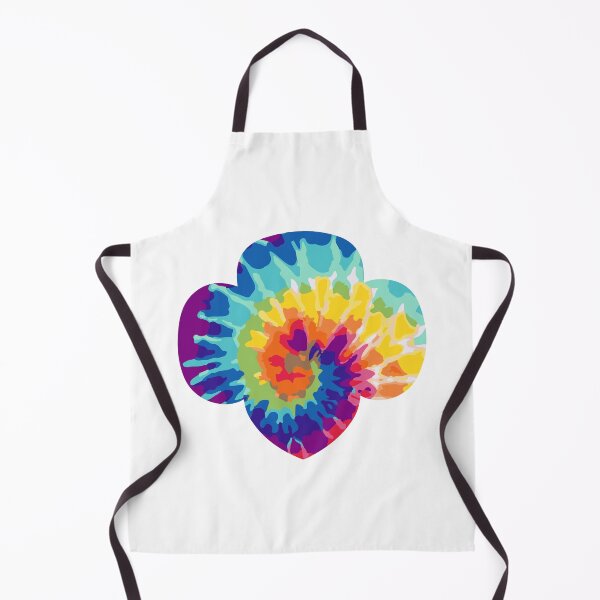 Item preview, Bright Colors Tie Dye Trefoil designed and sold by l-redfern.
