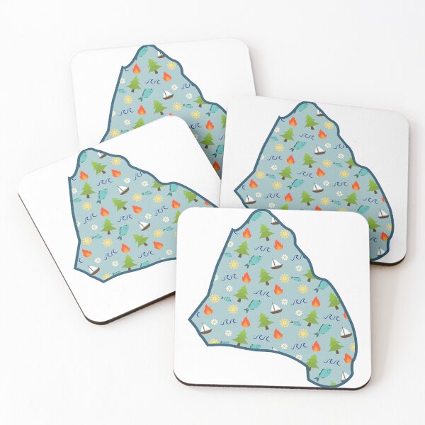 Item preview, Hatch Lake Nature Print designed and sold by Andrea Long.