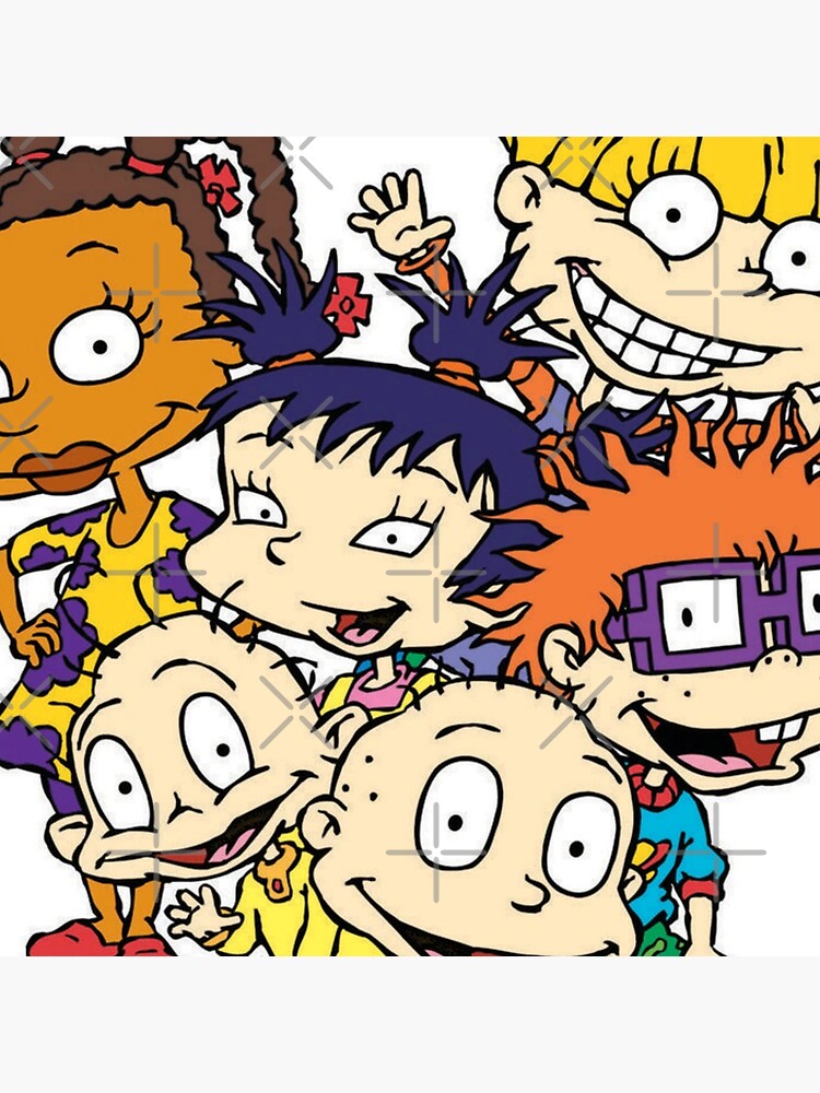 Bathroom set or Shower Curtain Set for Fan, Rugrats-gift for Fan